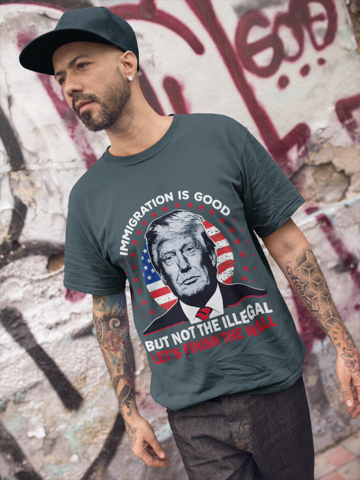 Unisex Tee-Immigration Is Good